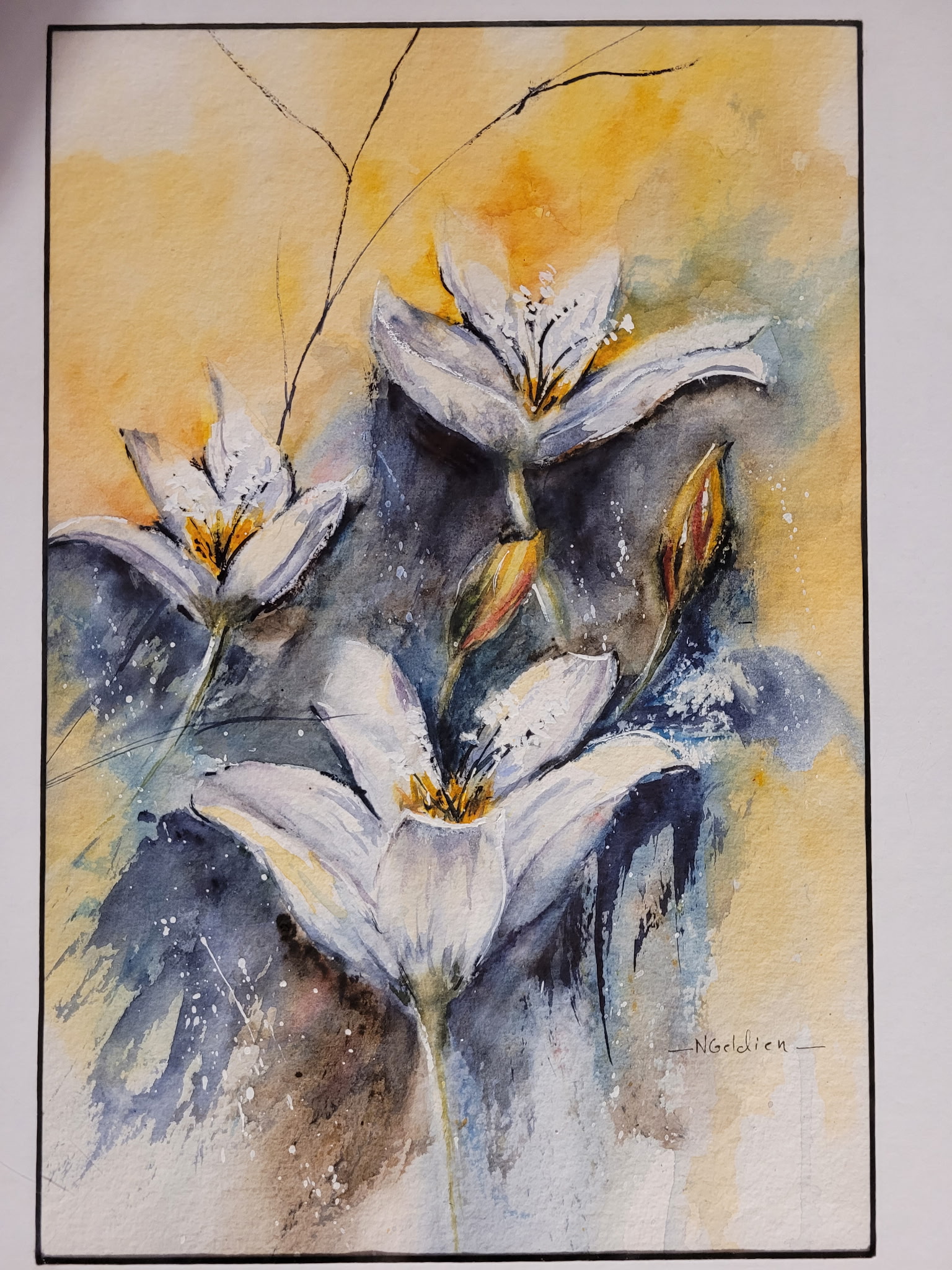 Nancy Geldien- Lillies