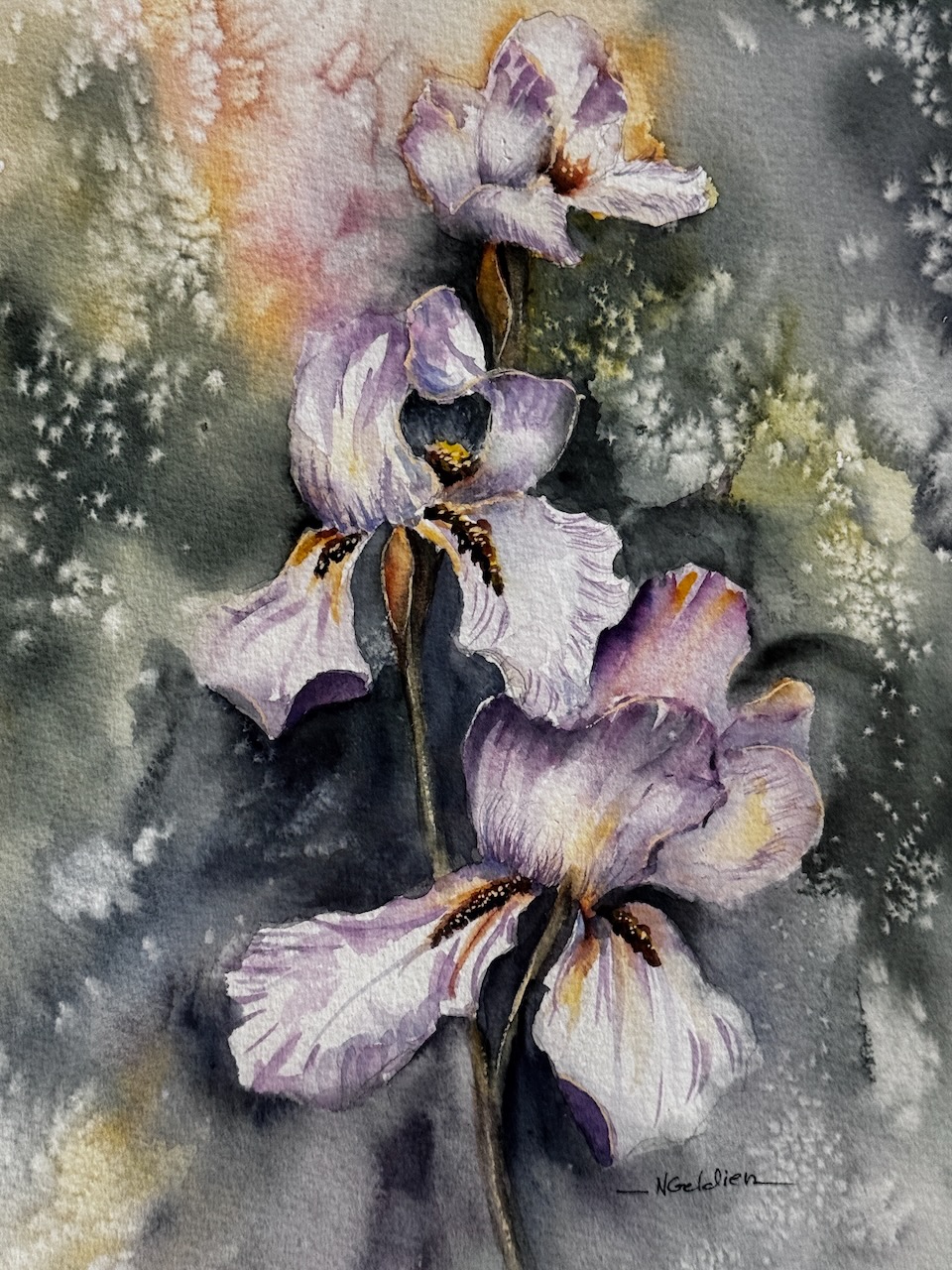 Nancy Geldien- Iris Whimsy
