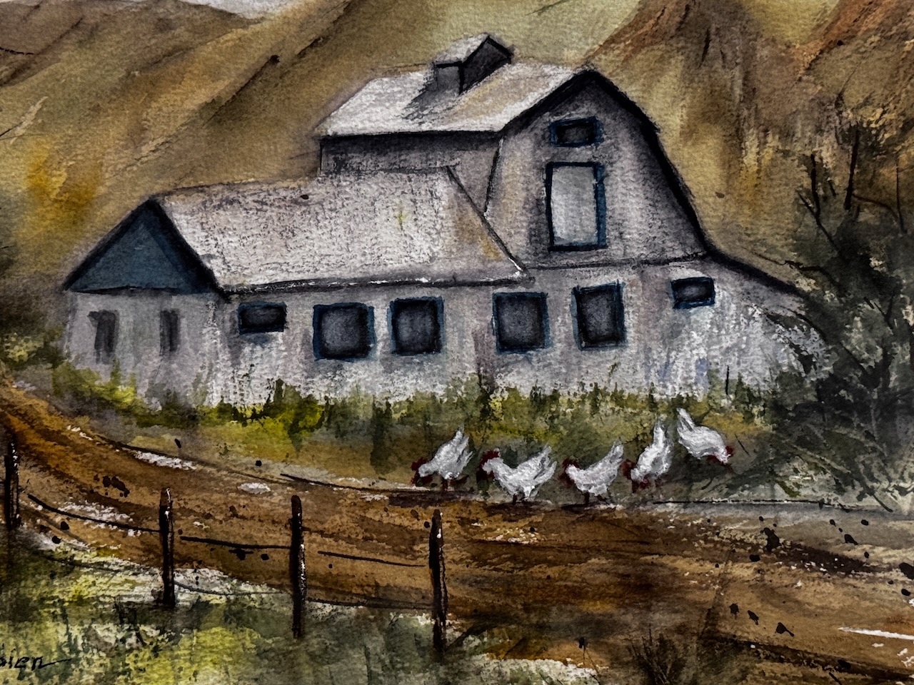 Nancy Geldien- Teapot Dome Ranch Barn