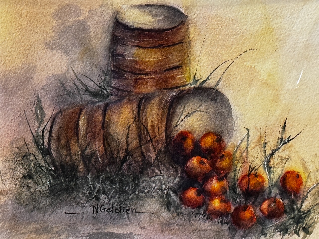 Nancy Geldien- Barrel & Apples