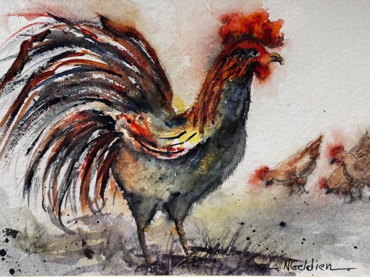 Nancy Geldien- Chickens