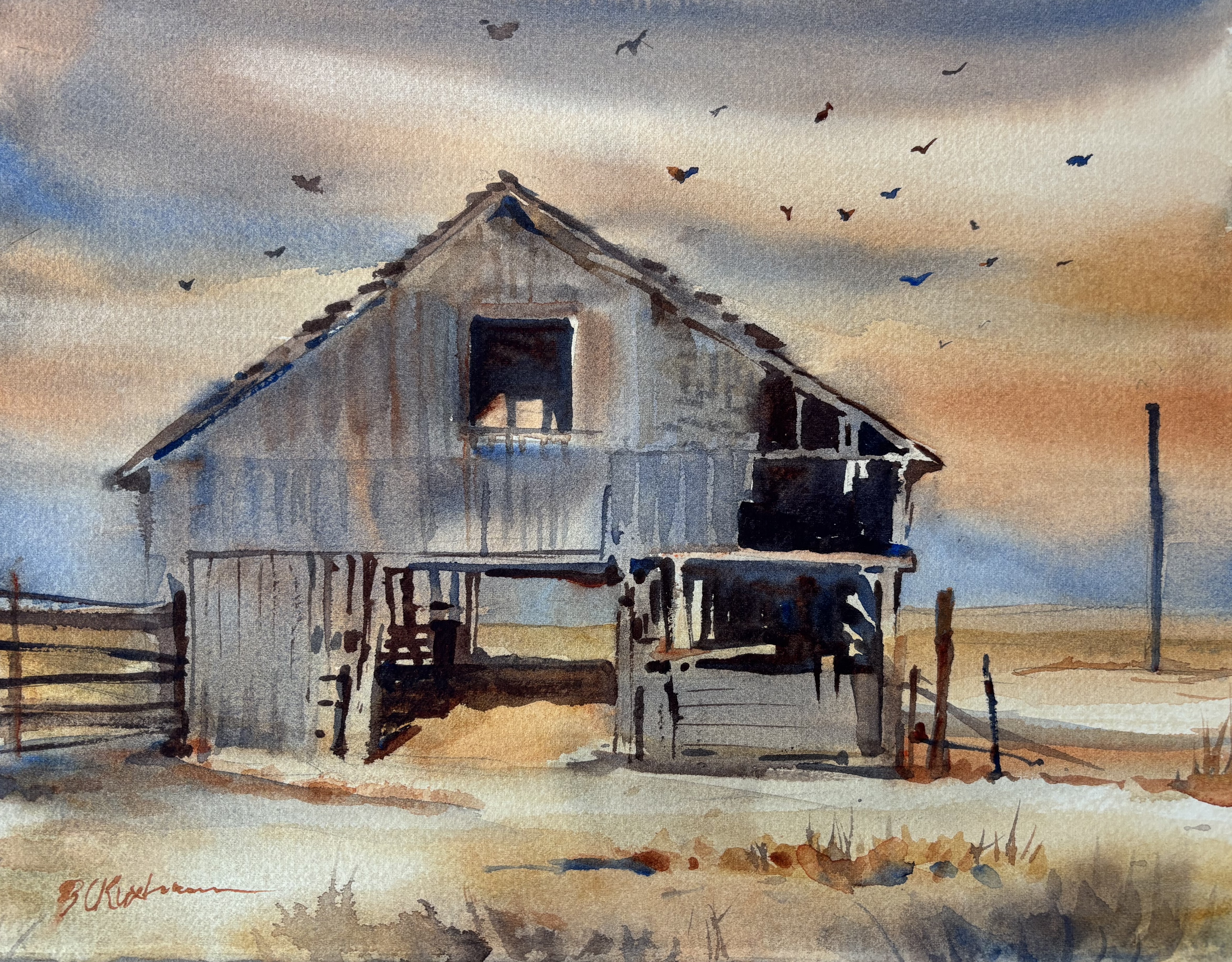 Barbara Kuxhausen- Stone Ranch Barn