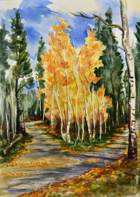 Mark Larson- A Campground Fall