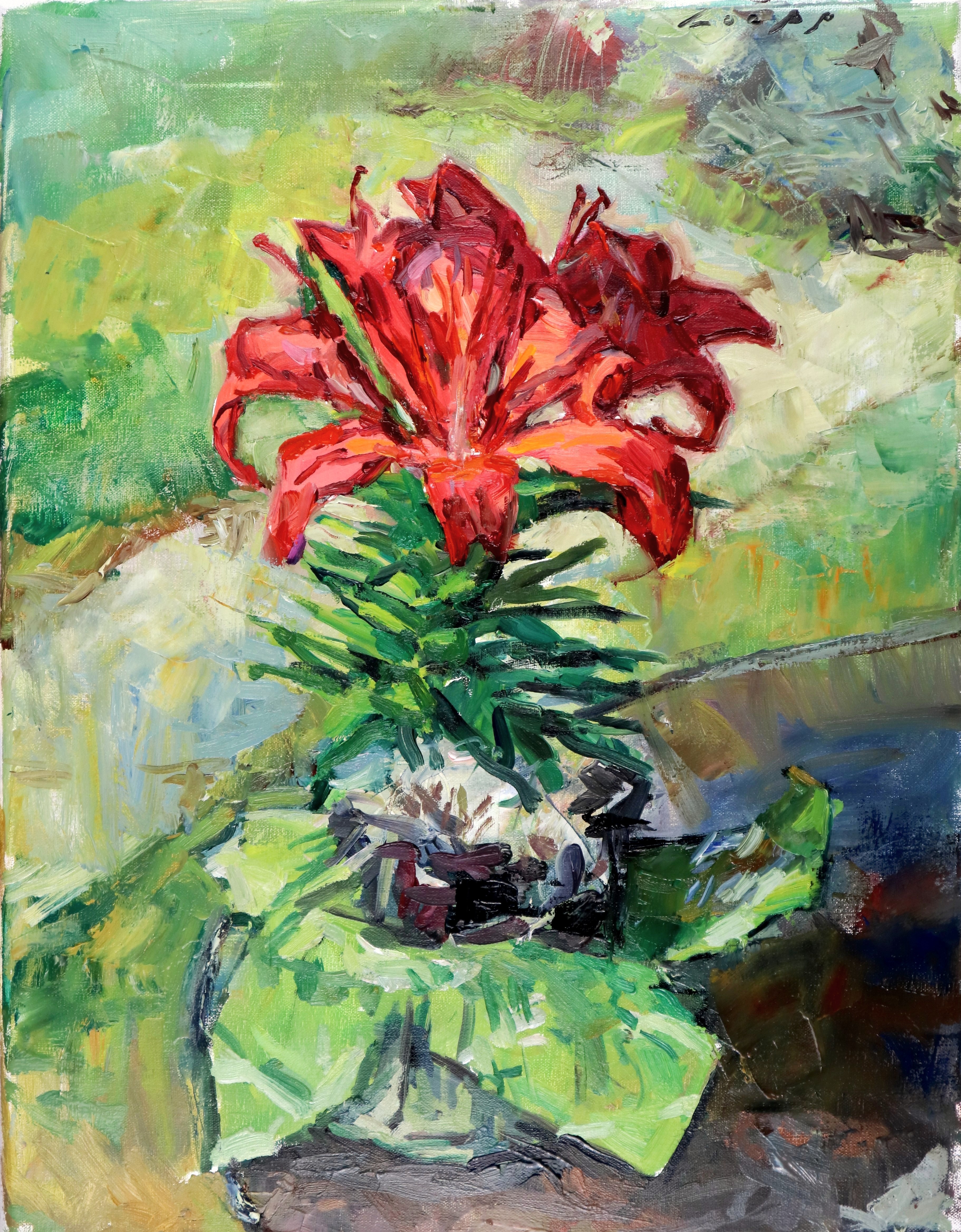 Tom Loepp- Red Lilies 