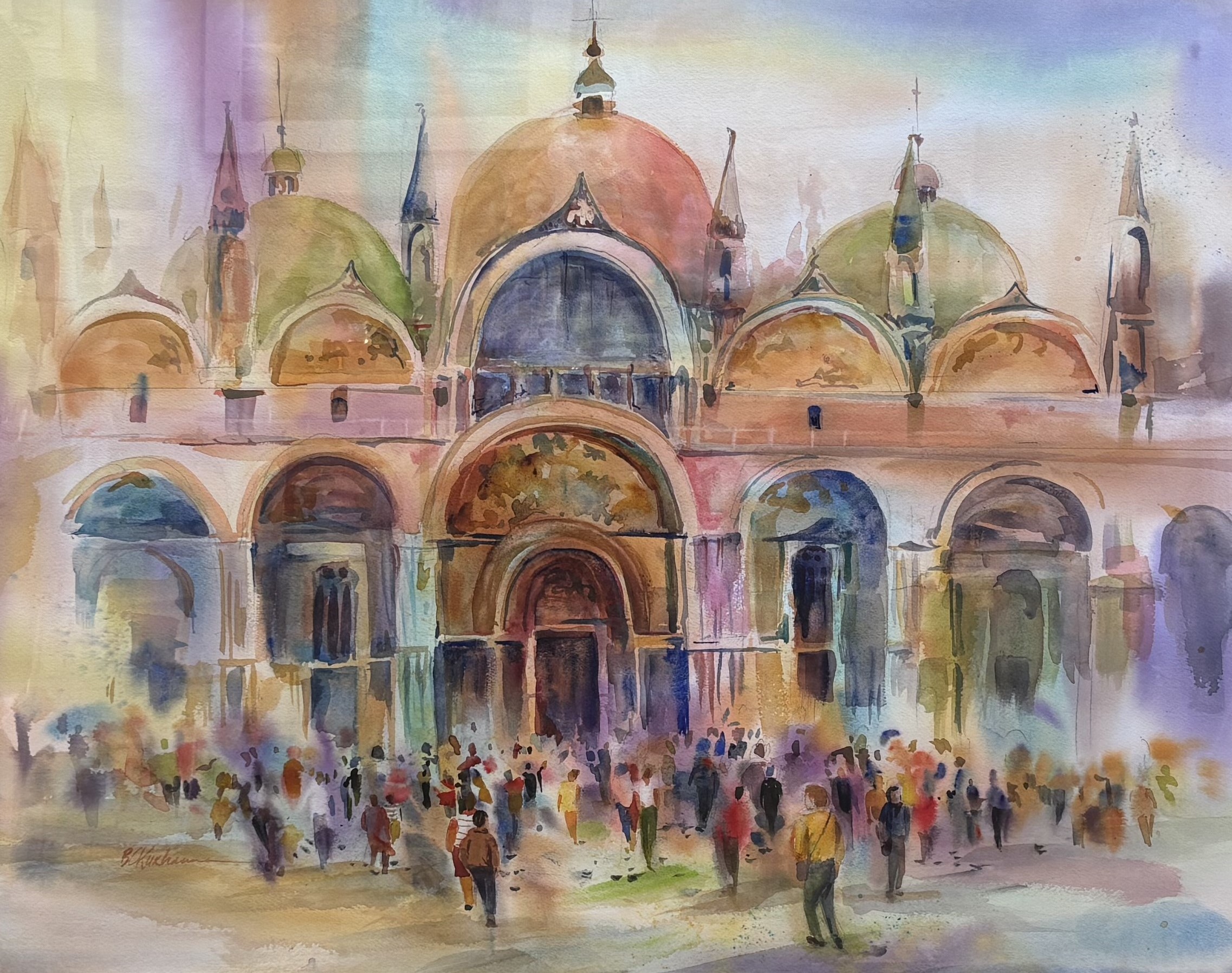Barbara Kuxhausen- St. Marks Square Revisited