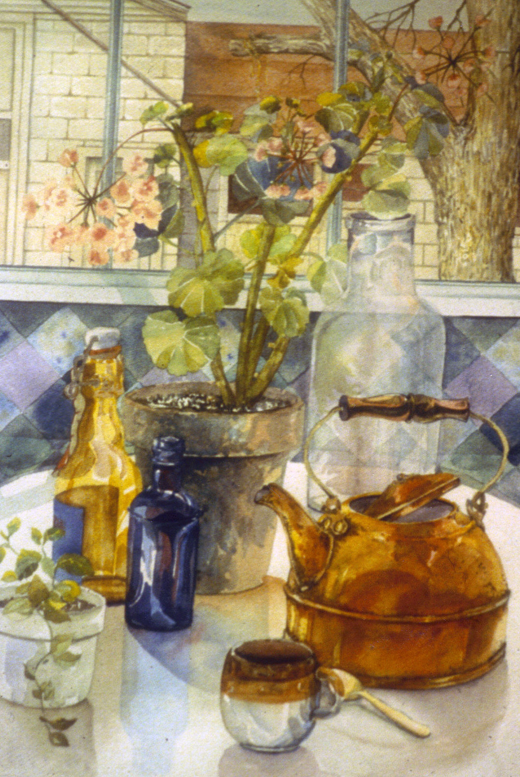 Anna Marie Noble- Copper Teapot
