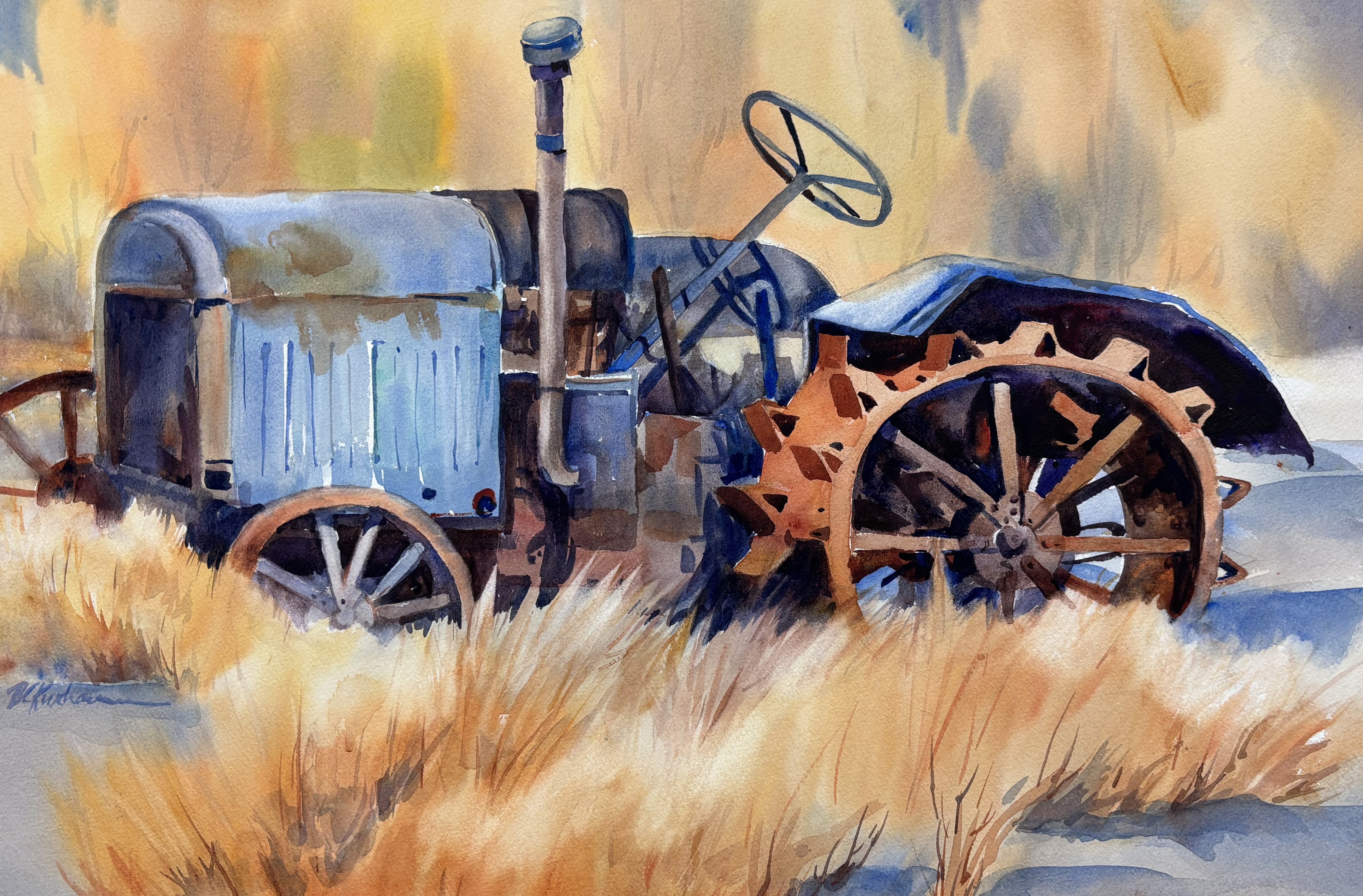 Barbara Kuxhausen- Fall Tractor