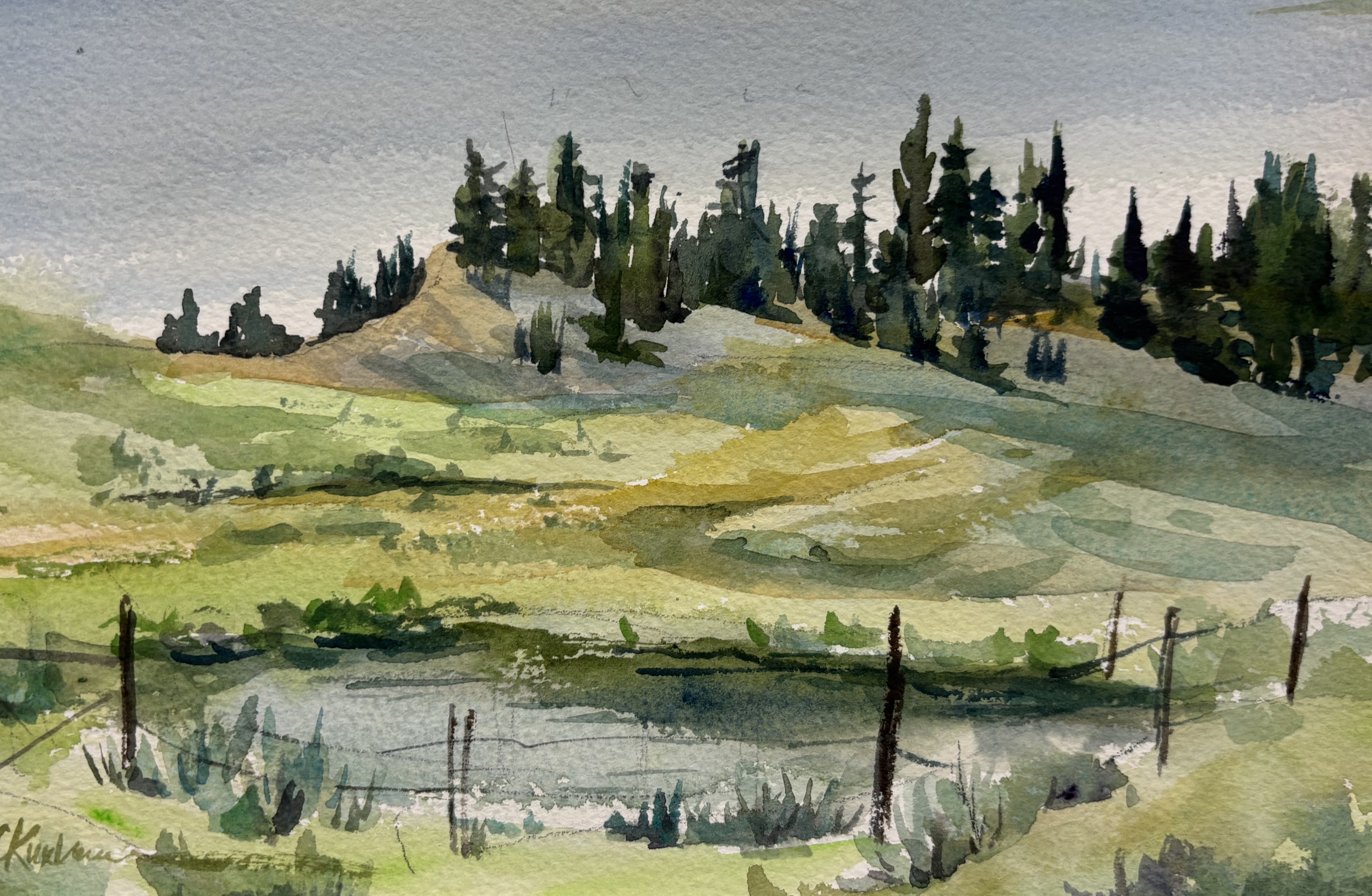 Barbara Kuxhausen- Across from Teapot Ranch