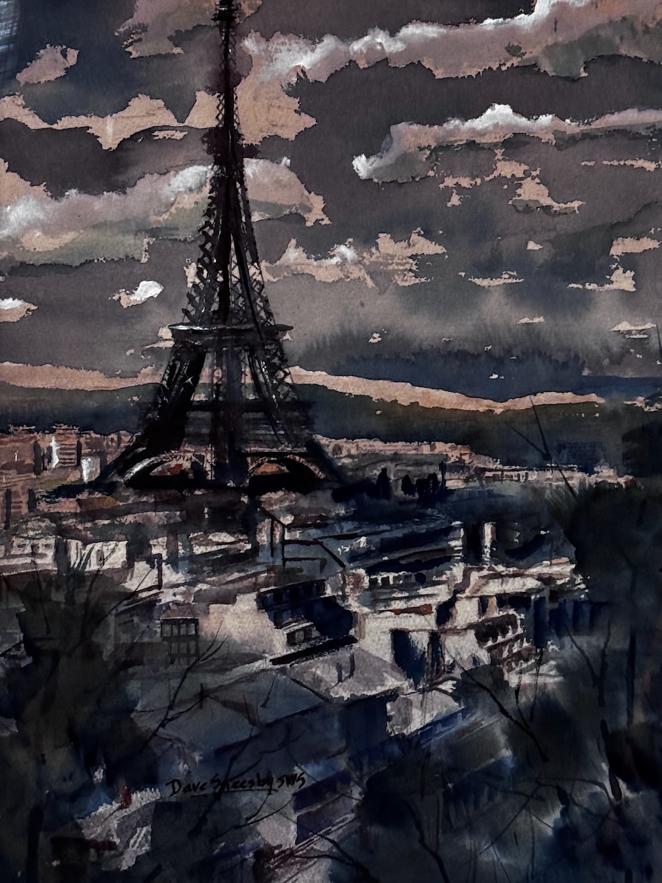 Dave Sneesby- Morning in Paris